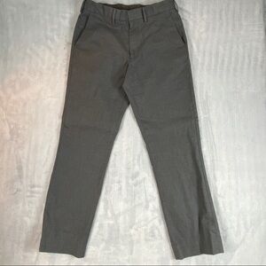 J Crew Classic Fit Heather Grey / Gray Cotton Dress Pants Sz 31W 32L NWOT